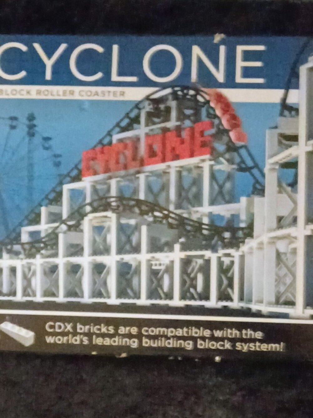 CDX Blocks Cyclone Roller Coaster Set - New in Box